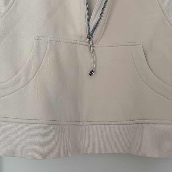 Lululemon Scuba Oversized Funnel Neck in White Opal - Picture 6 of 10